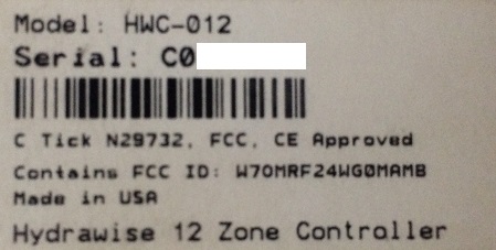 fcc id serial number