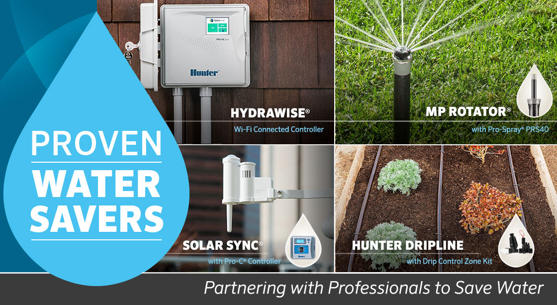 Proven Water Savers. Partnering with Professionals to Save Water.