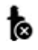 Symbol für den Fehler „Kein Sprinklersolenoid erkannt“.