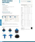 Point Source Drip Emitter Product Cutsheet thumbnail