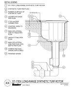 CAD - ST-1700V Long-range Synthetic Turf Rotor thumbnail